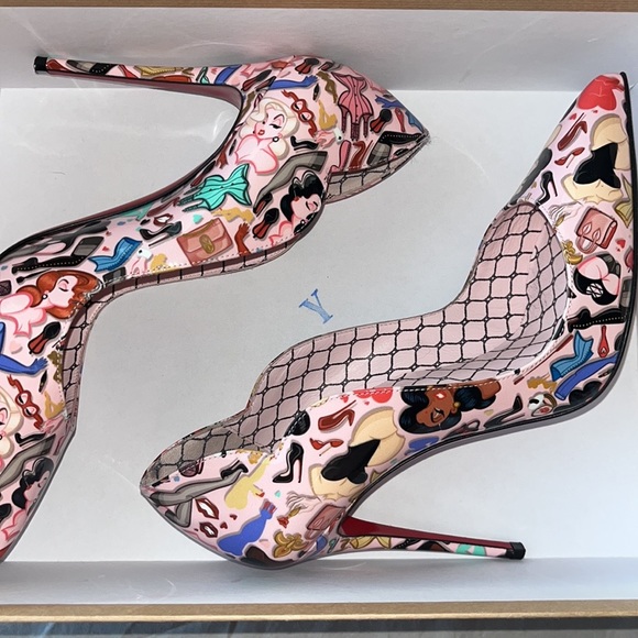 hot chick Christian Louboutins so cute for Christmas selling cheap - Picture 1 of 6